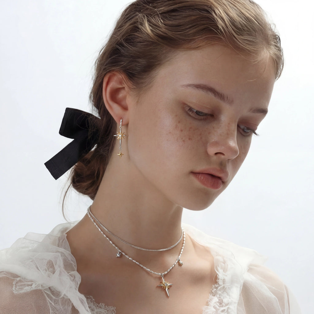 Celestial Cross Layered Set | Blueve
